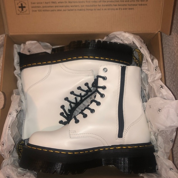 Dr. Martens Shoes - White Doc Martens